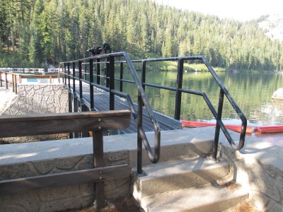 Bridge at the beginning of the trail.